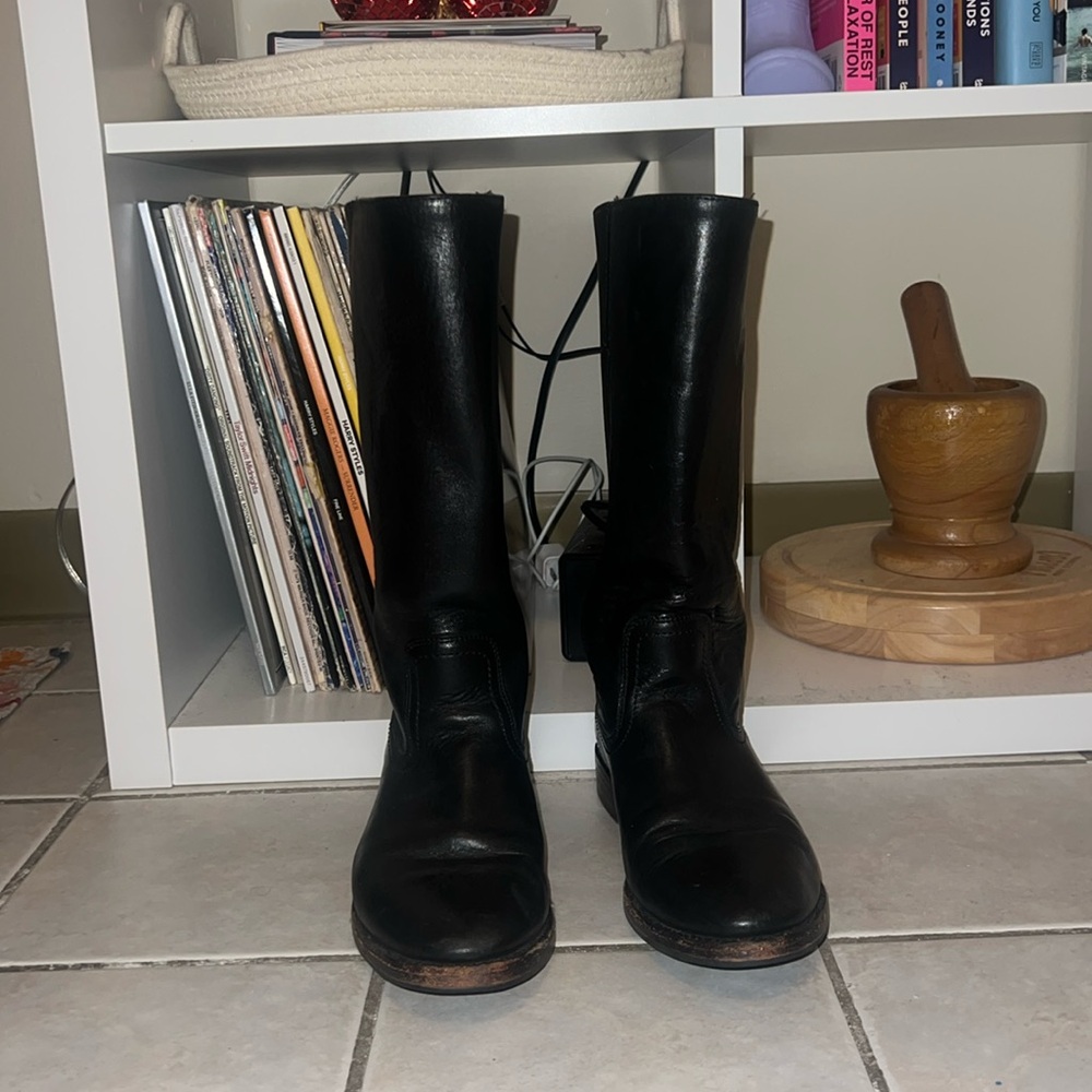 frye leather boots